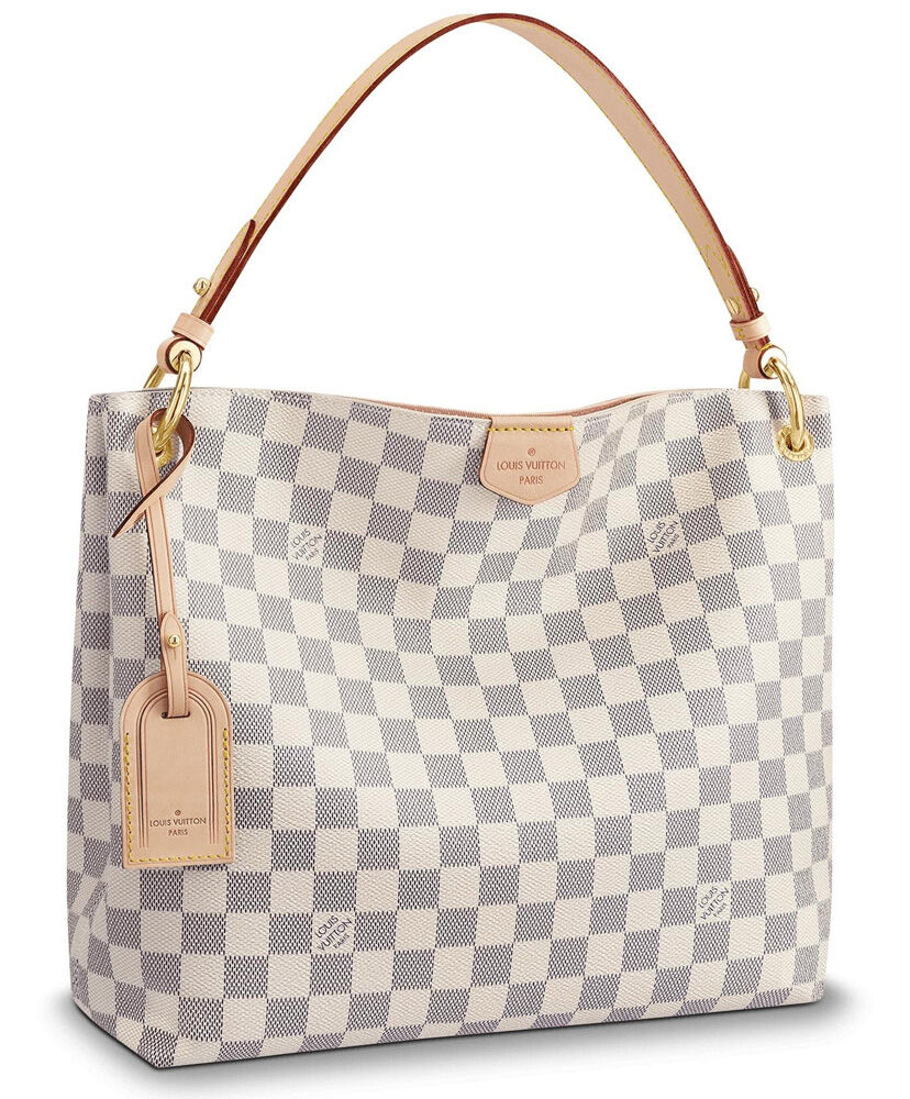 Louis Vuitton Graceful MM N42232 White